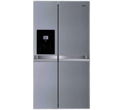 LG GSL545NSYV American-Style Fridge Freezer - Premium Steel